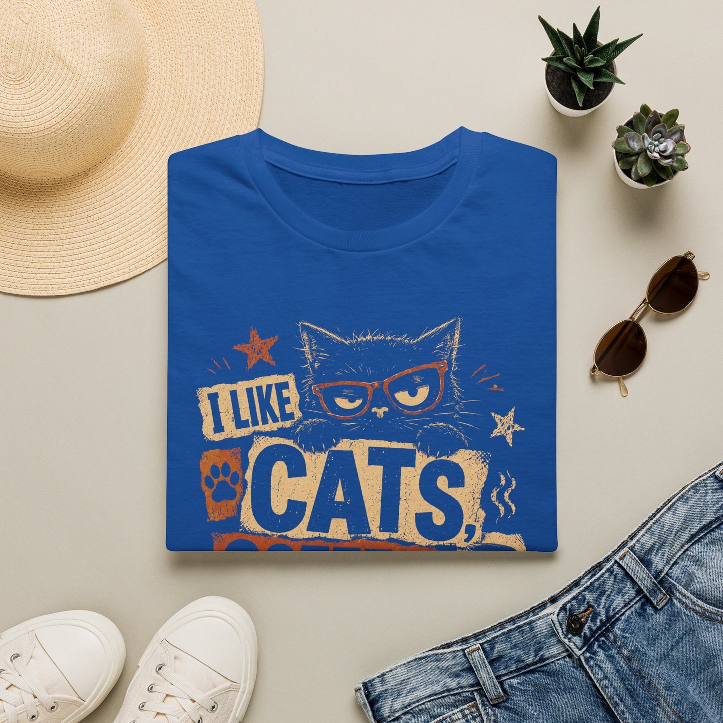 Cats Coffee T-Shirt