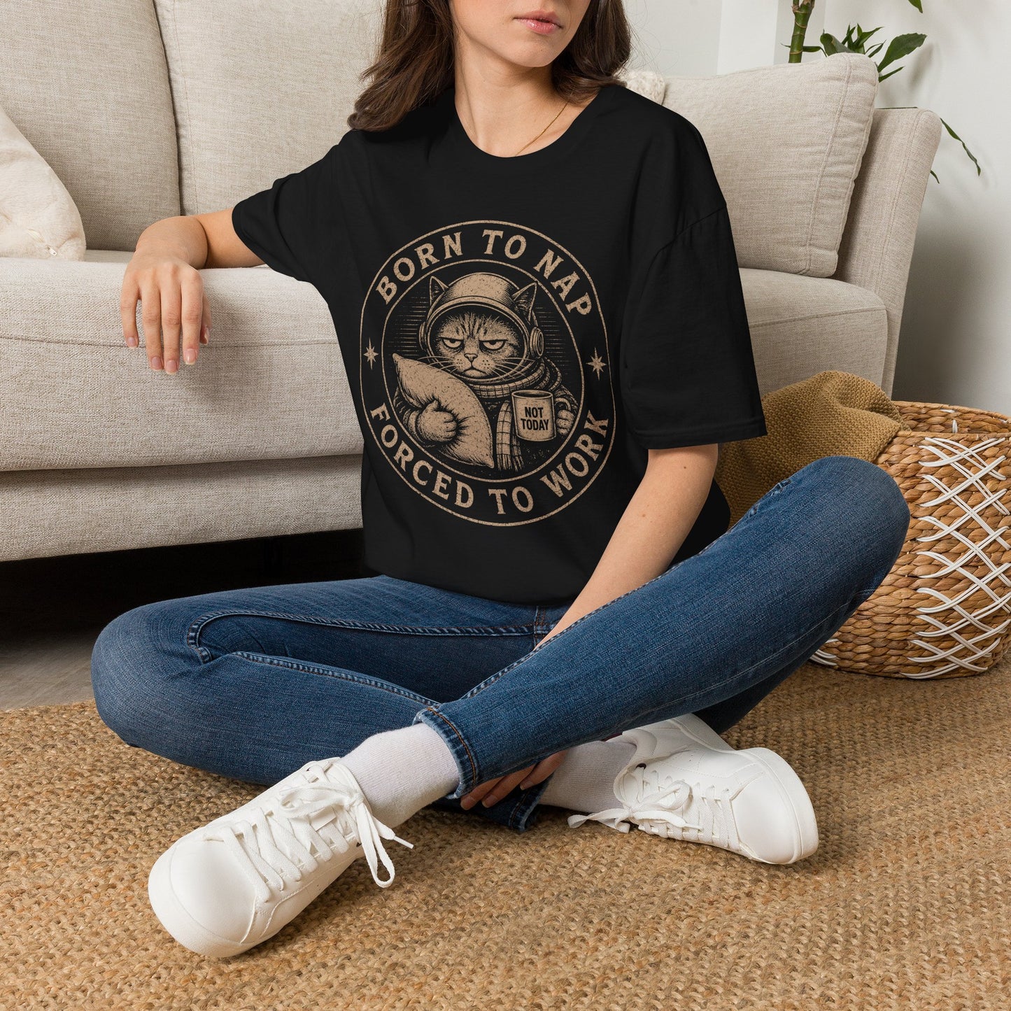Born napping t T-shirt