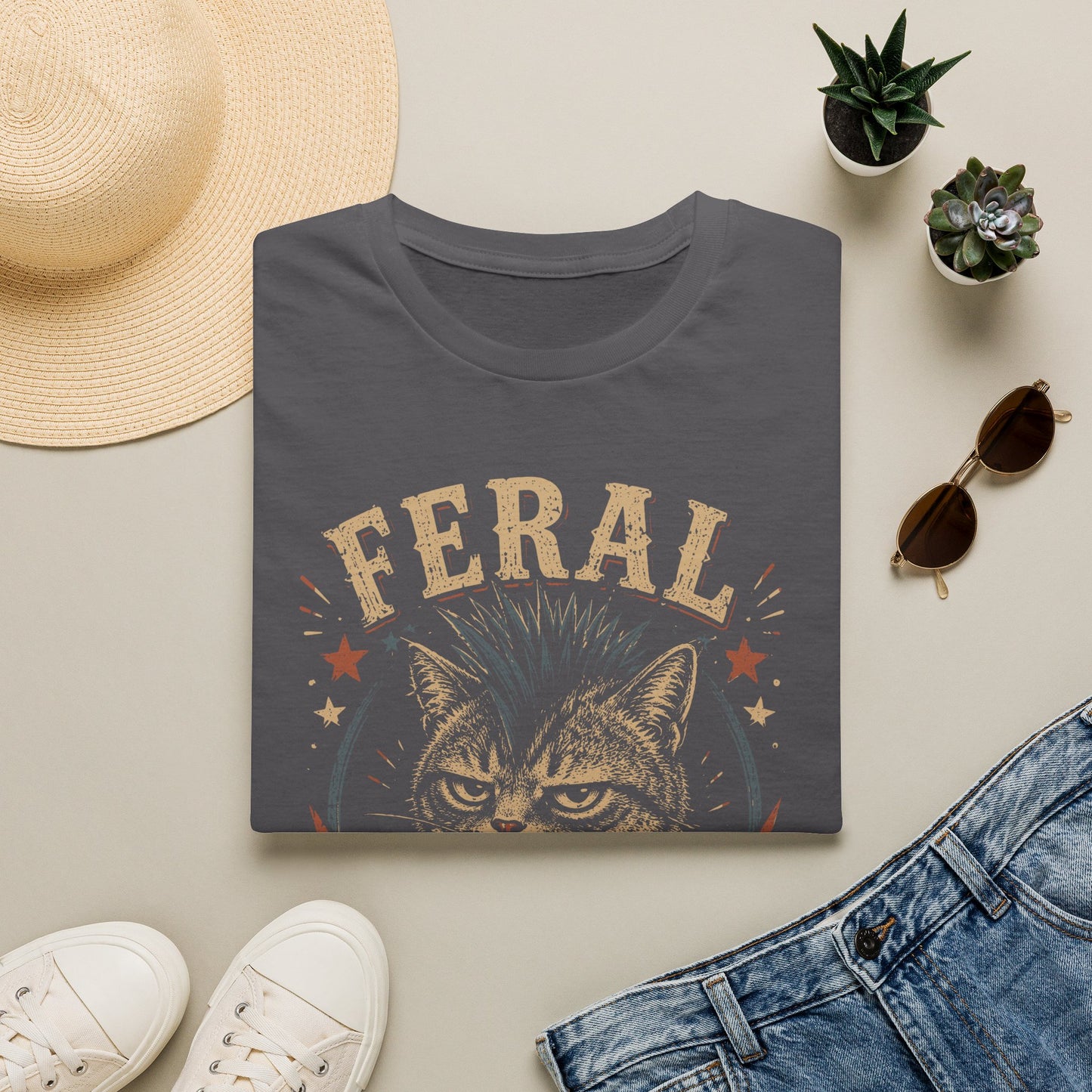 Feral fragile t T-shirt