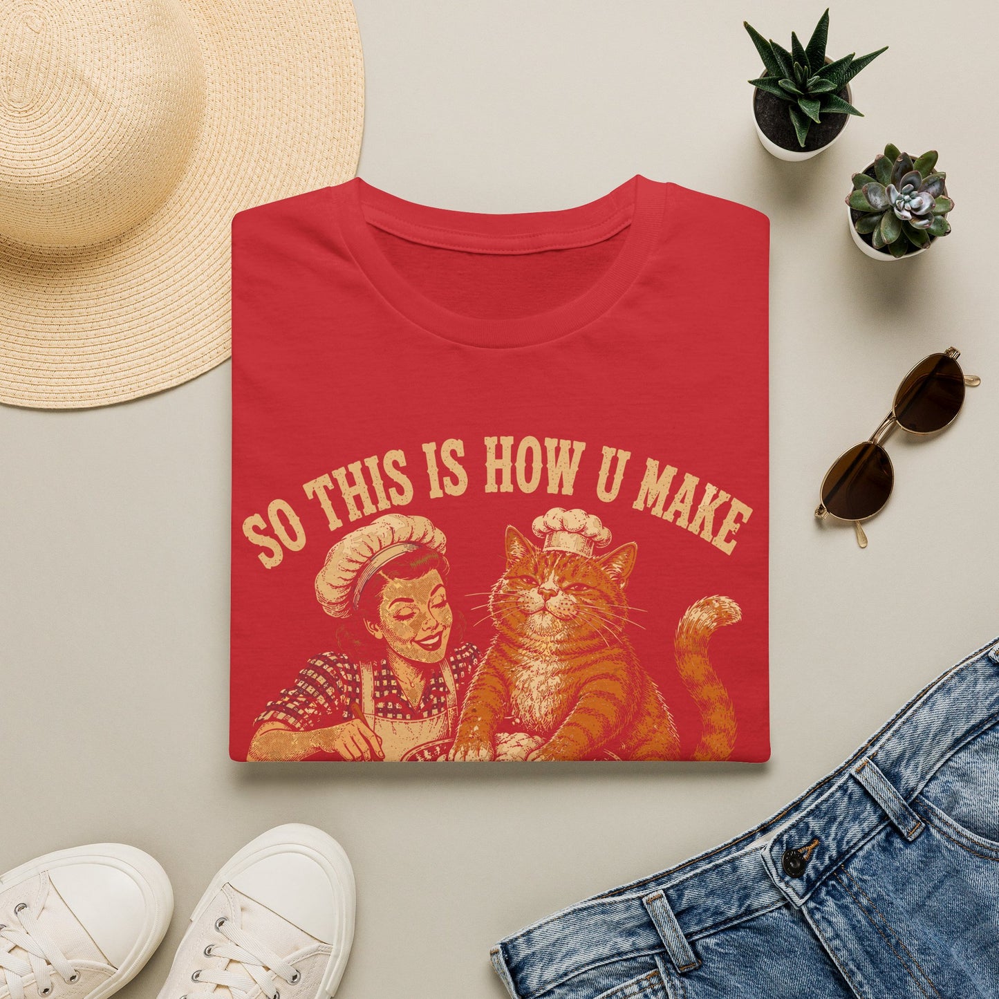 Making biscuits t T-shirt