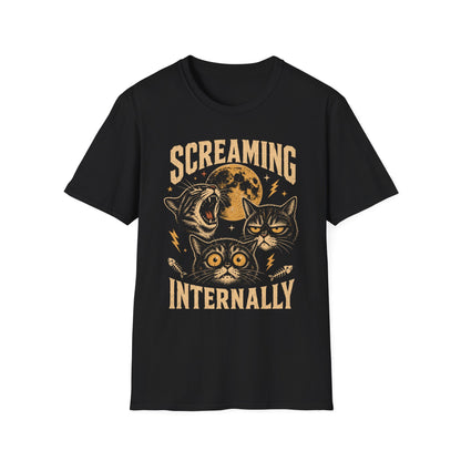 Internal screaming t T-shirt