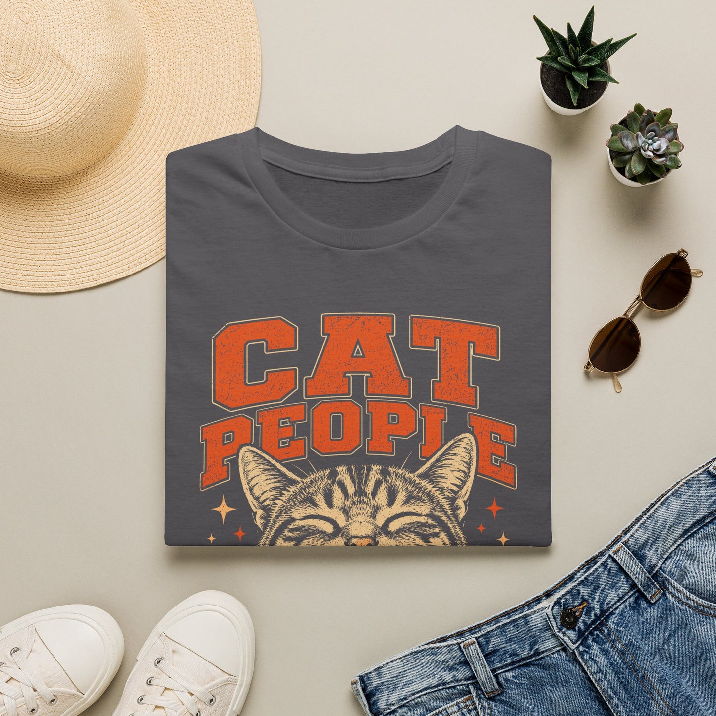 Cat people t T-shirt
