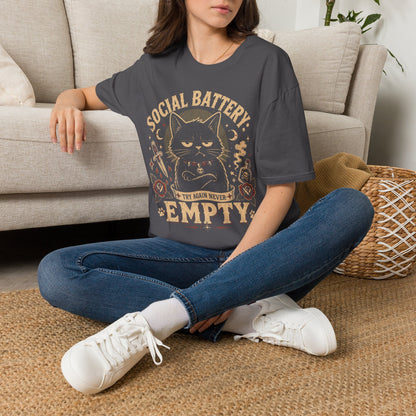 Battery empty t T-shirt