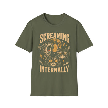 Internal screaming t T-shirt