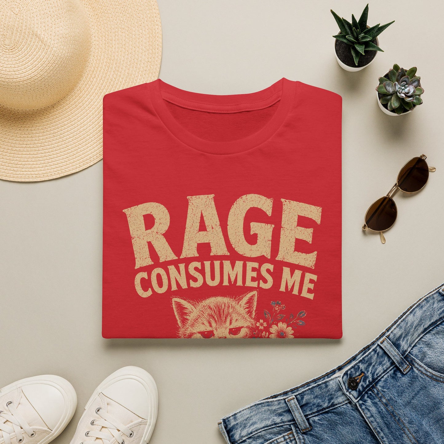 Rage consumes t T-shirt