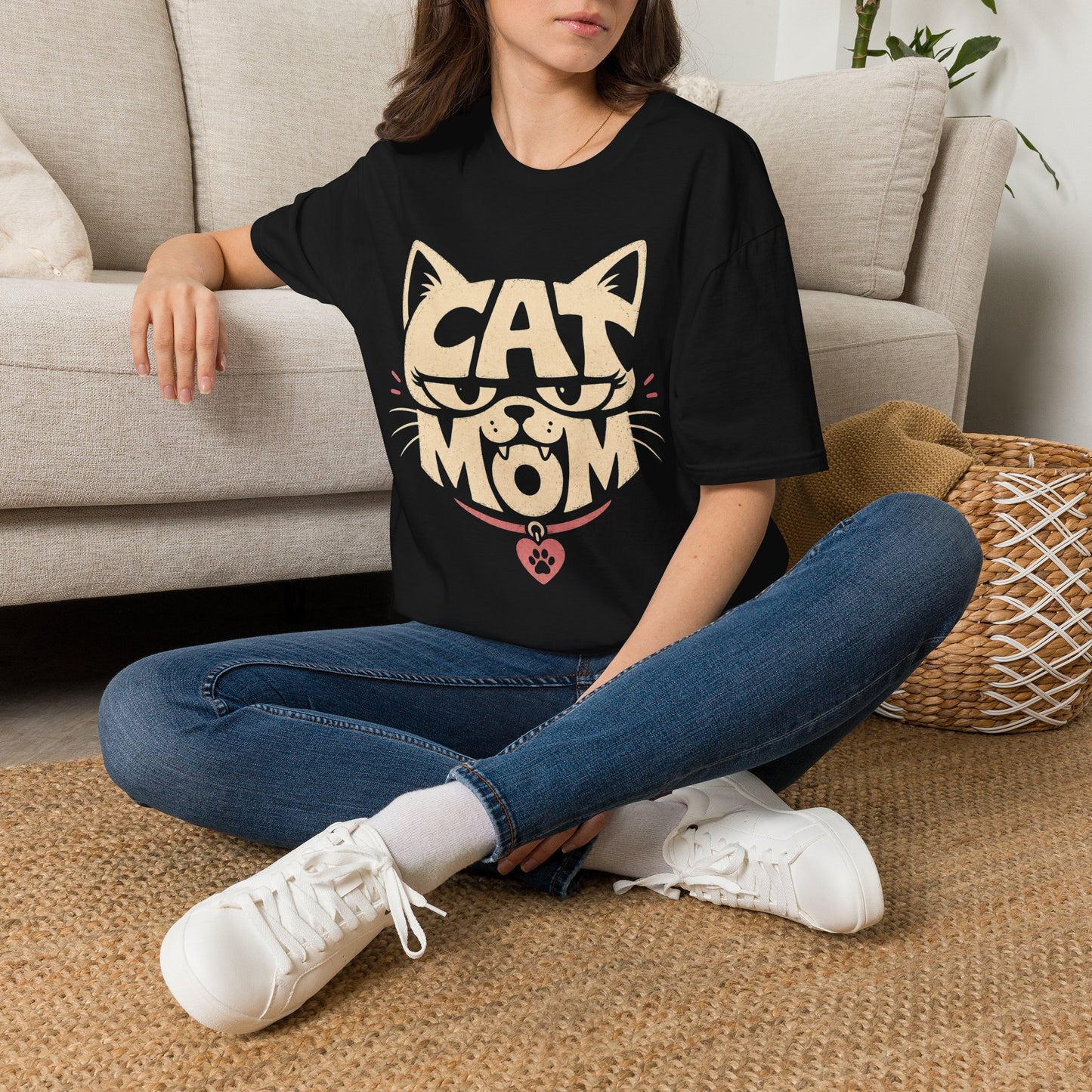 Cat Mom T-Shirt