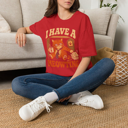 Meowtism mode t T-shirt
