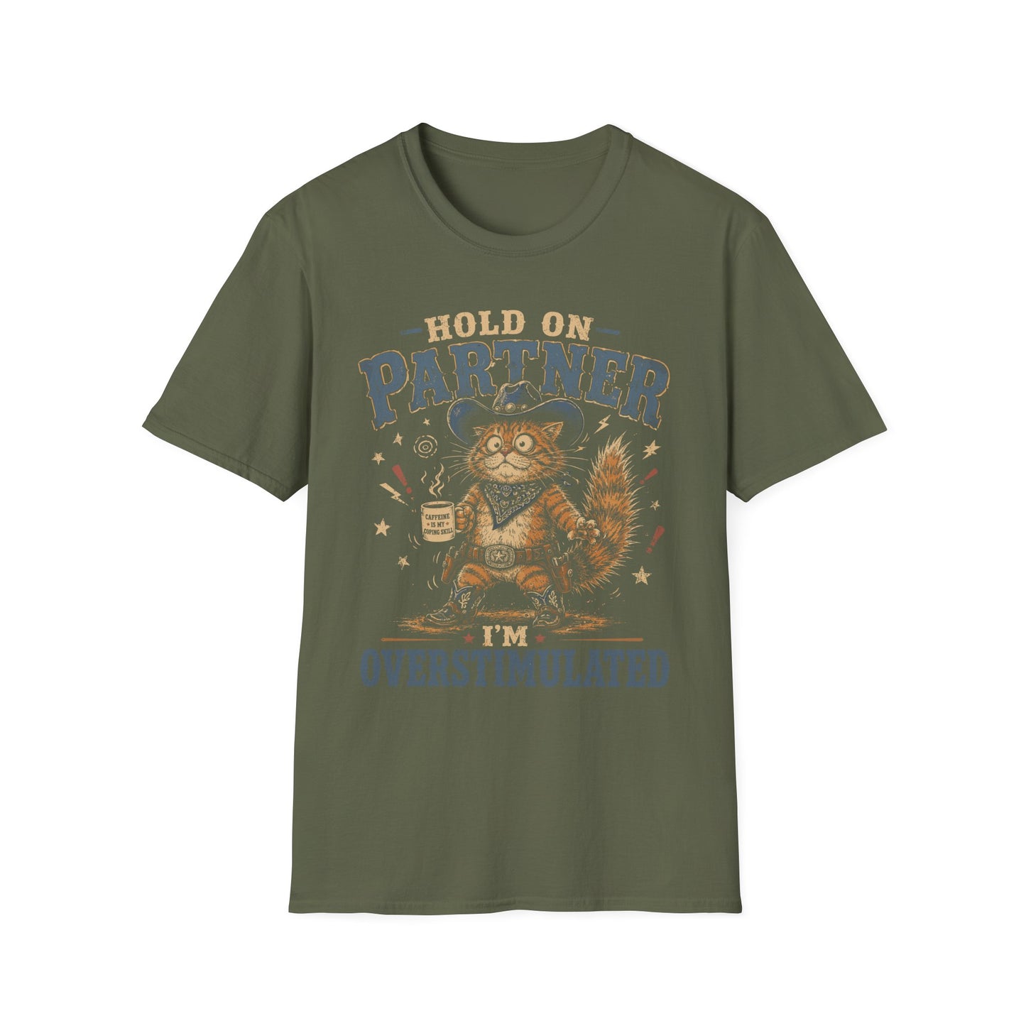 Overstimulated partner t T-shirt