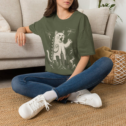 Gun cat t T-shirt