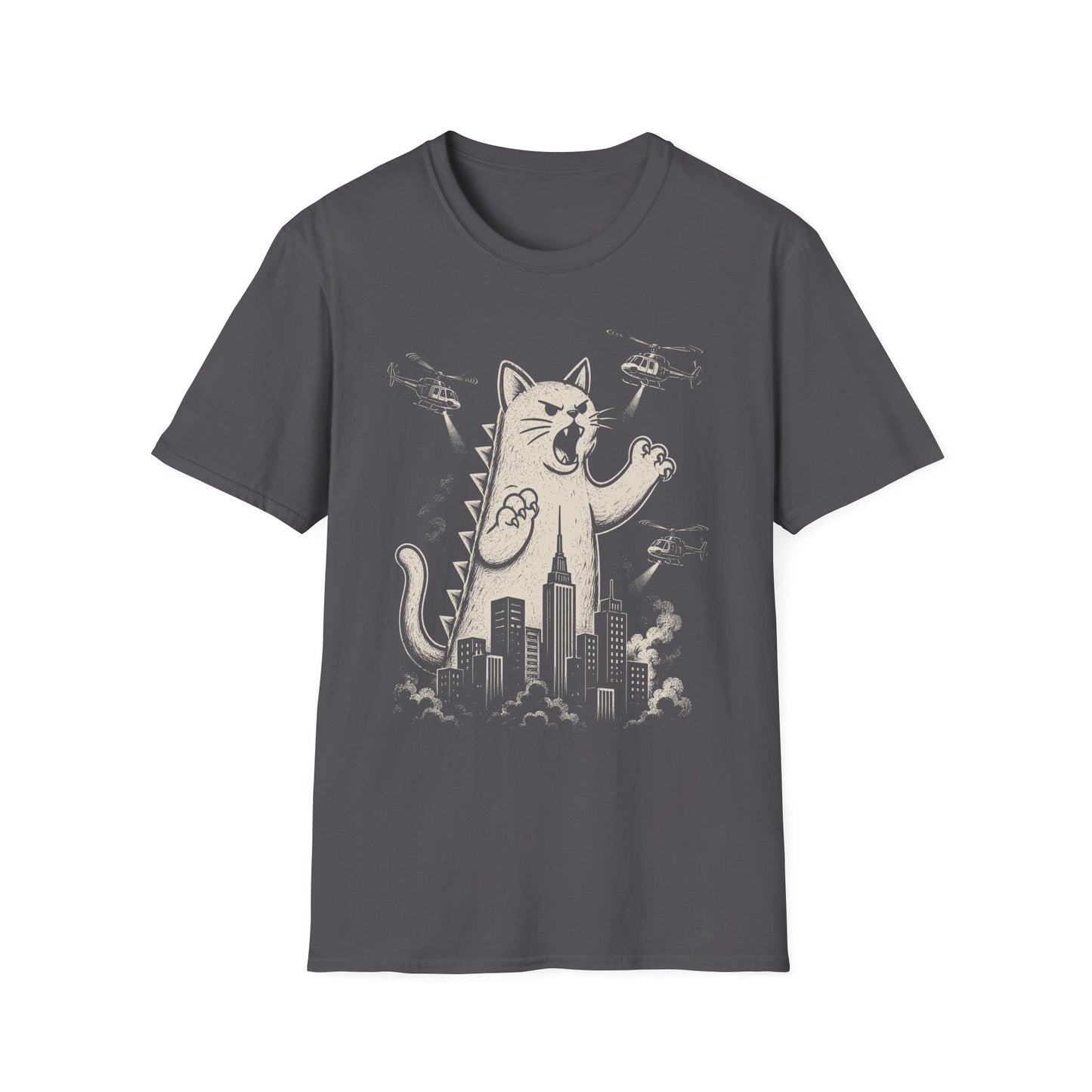 Gun cat t T-shirt