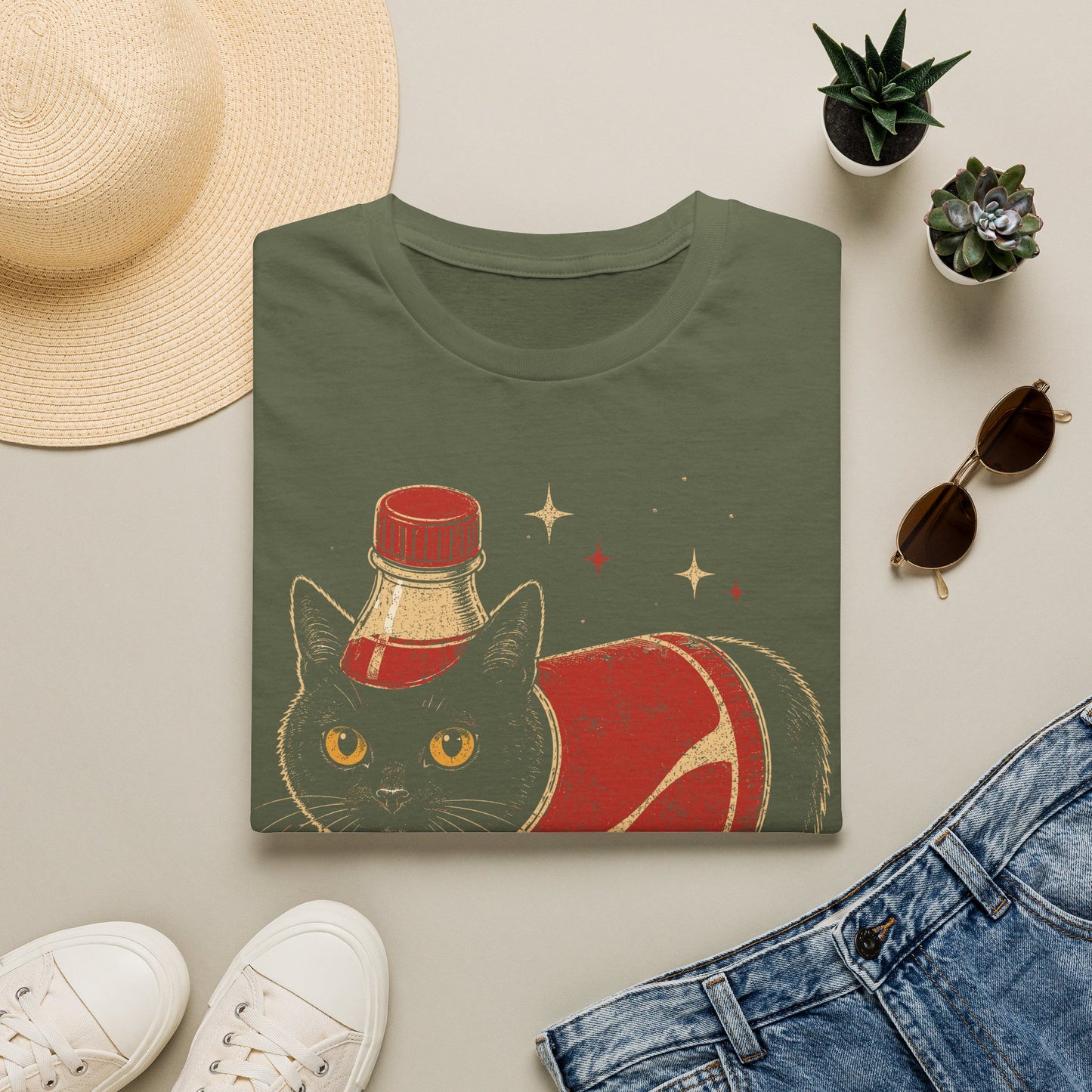 Soda cat t T-shirt