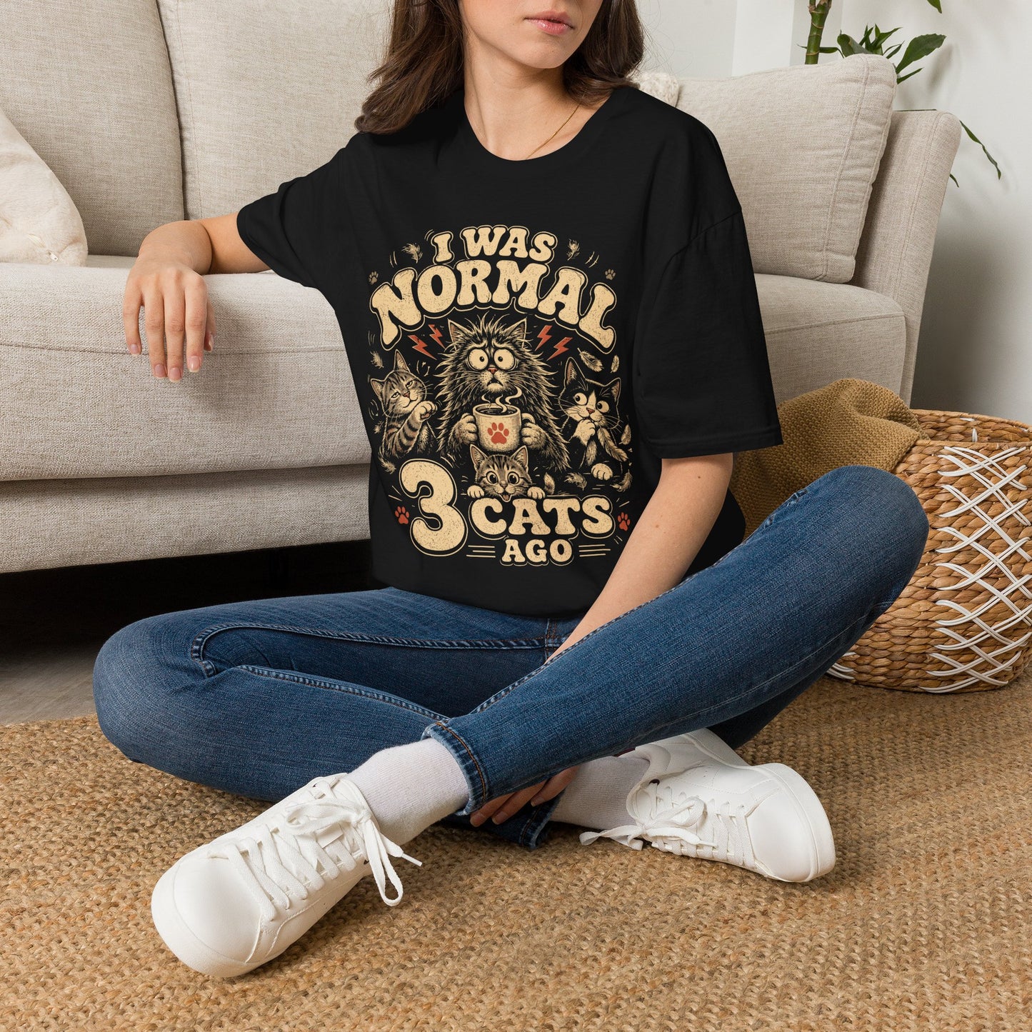 Three cats t T-shirt