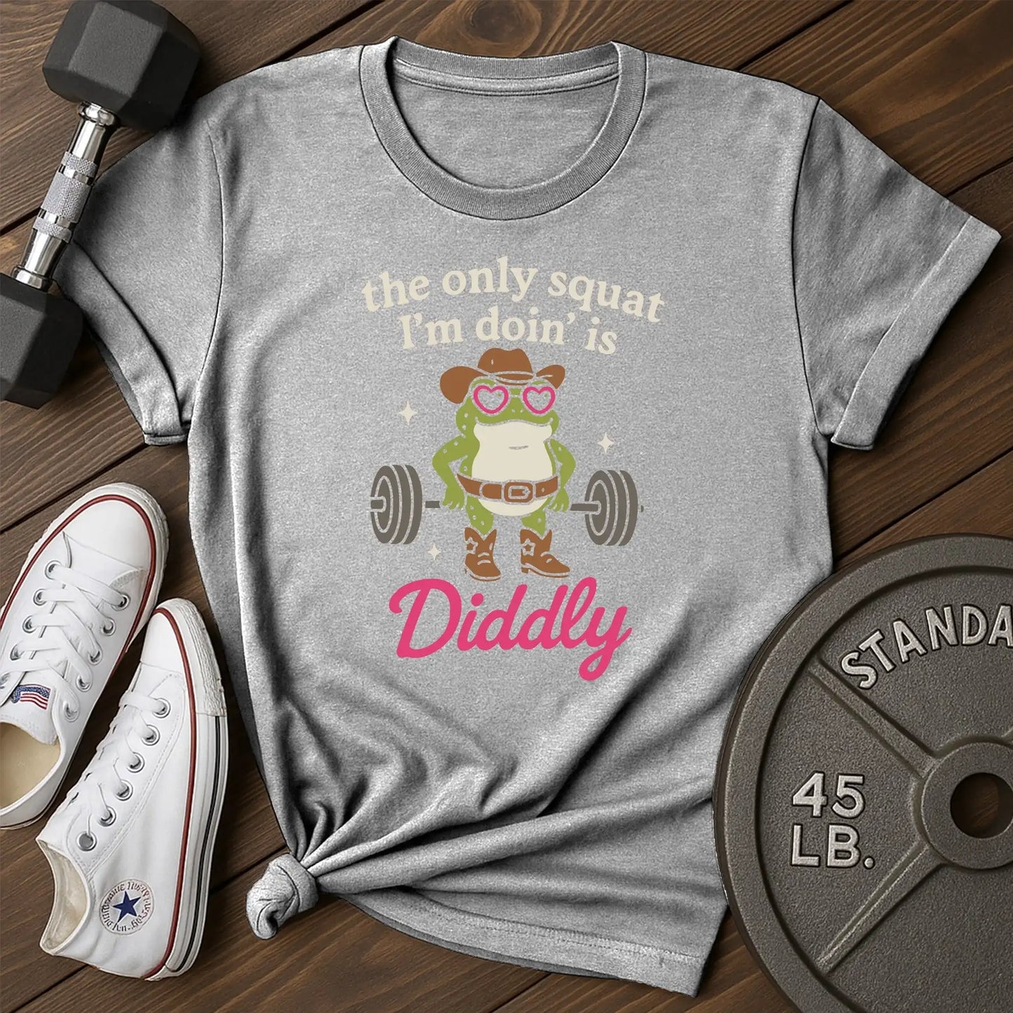 Frog lift au T-Shirt - gray - Frog Lift AU Gray.jpg
