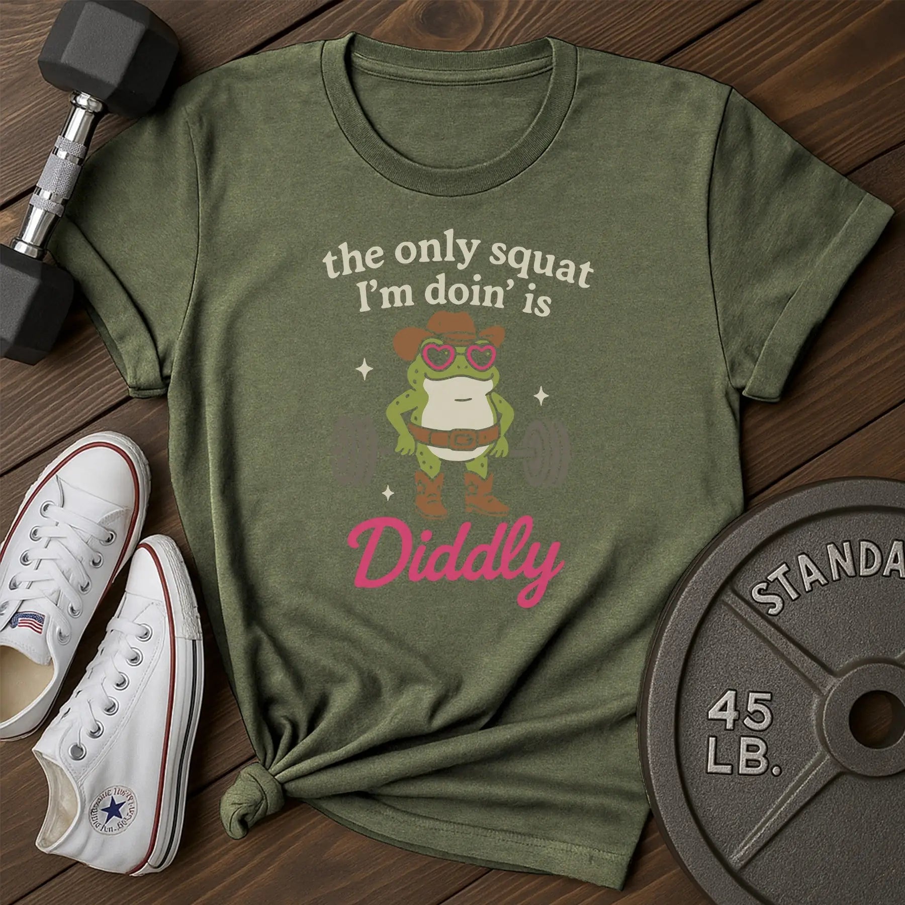 Frog lift au T-Shirt - green - Frog Lift AU Green.jpg