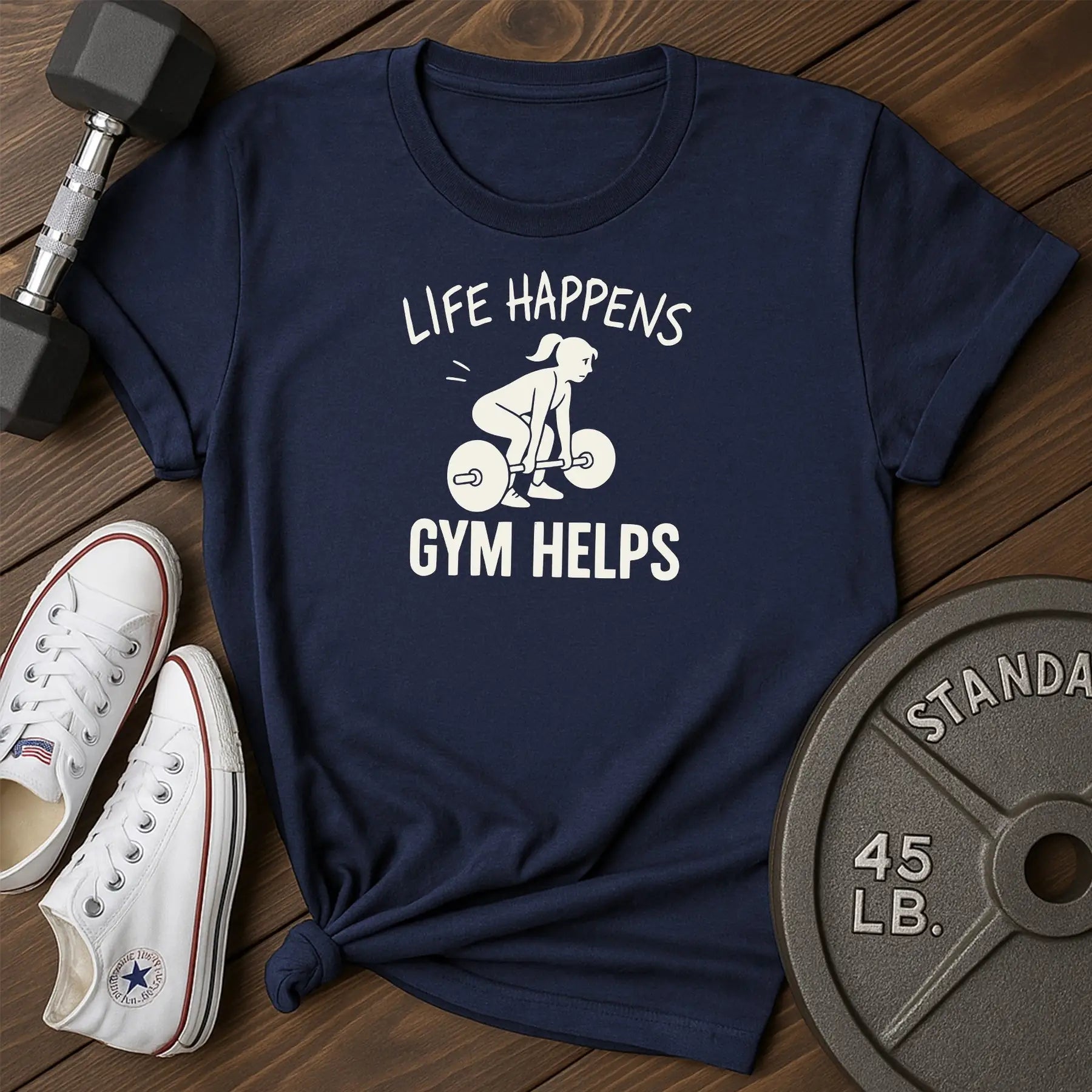 Gym helps ar T-Shirt - blue - Gym Helps AR Blue.jpg