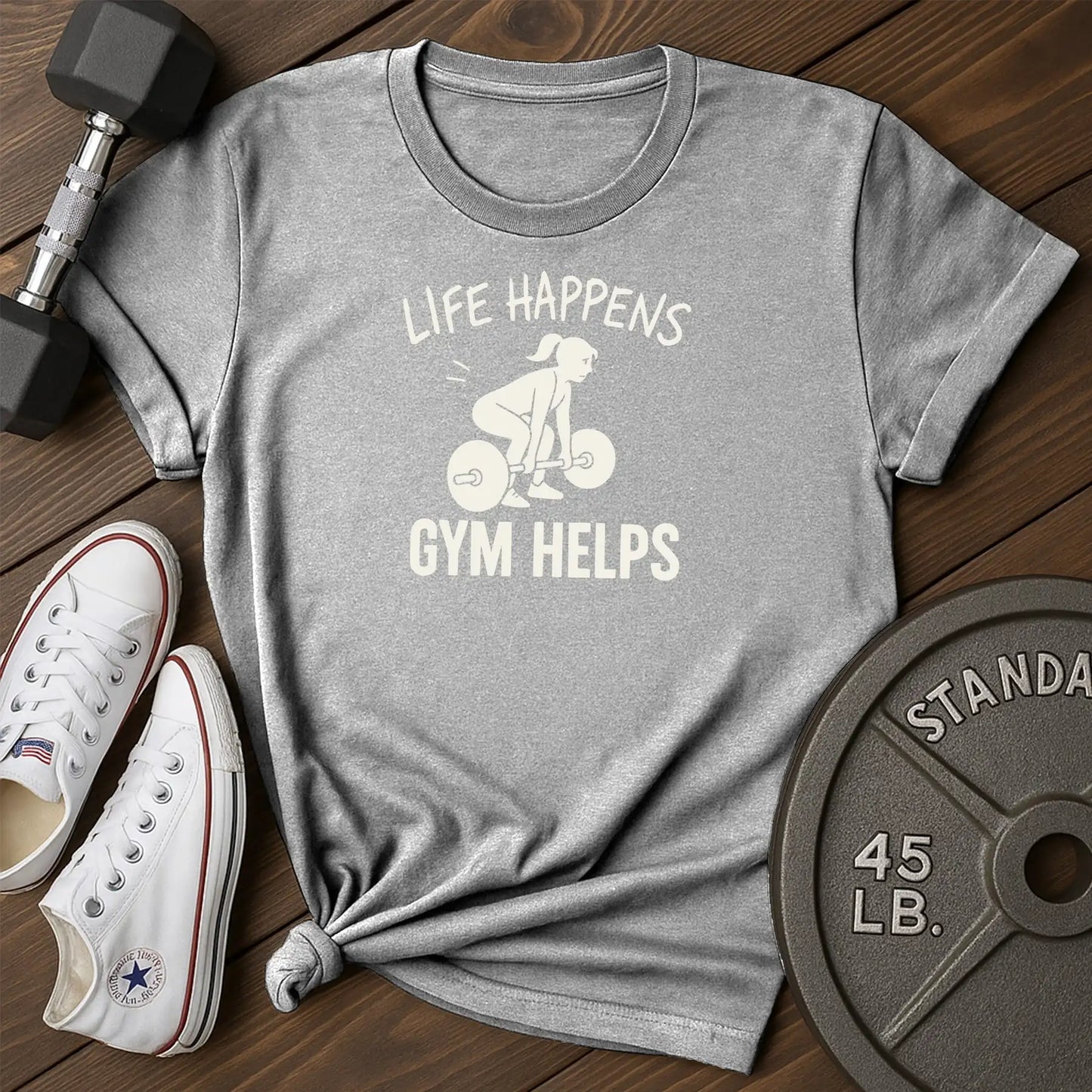 Gym helps ar T-Shirt - gray - Gym Helps AR Gray.jpg
